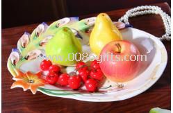 Electroplating fruit tray