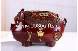 Lucky lucky blessing pig tissue boxes