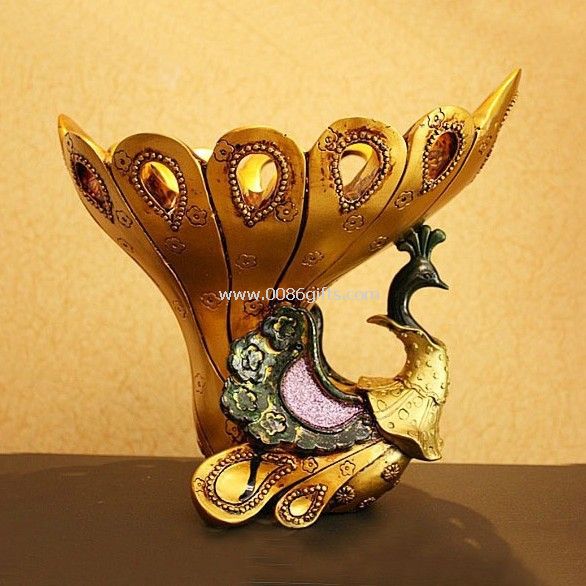 The peacock fruit tray