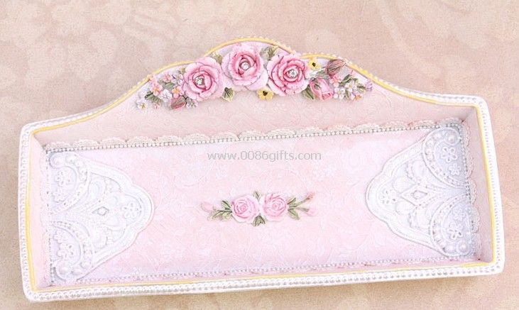 Resin tray home decoration
