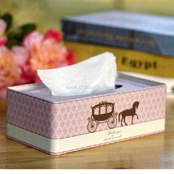 Wrought iron tissue box