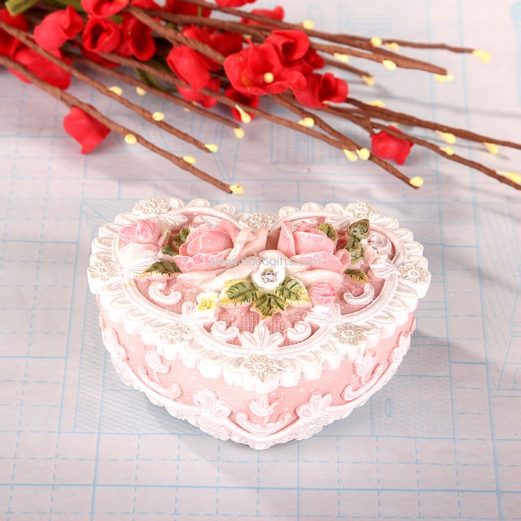 Beautiful Heart-shaped box