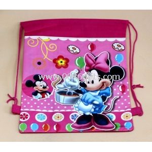 Cartoon Drawstring Backpack School Bag