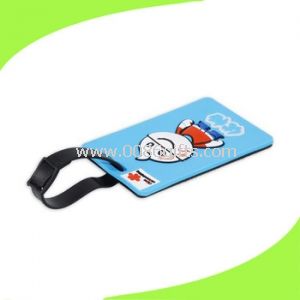 Cheapest 3D pvc custom name tag