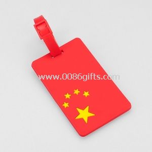PVC flag luggage bag tag