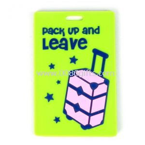 PVC new design 3D Baggage Tag