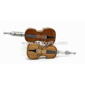 Violin Style Wooden Ego E Cigs