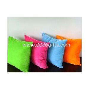 Velvet-like fabric in different colors.