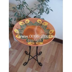 Bird bath for outdoor decorative