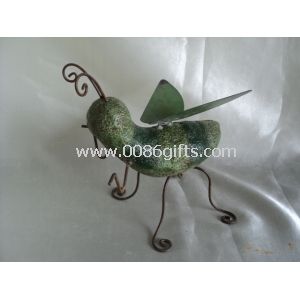 Blue ceramic Bug Garden Animal Statues pattern for education