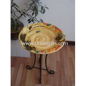Ceramic birdbath fountains