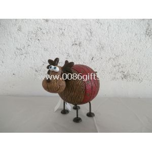 Religious ceramic cow Garden Animal Statues