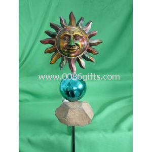 sun Decoration Garden Stakes
