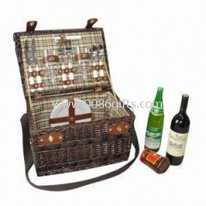 Picnic Willow Basket with Straps