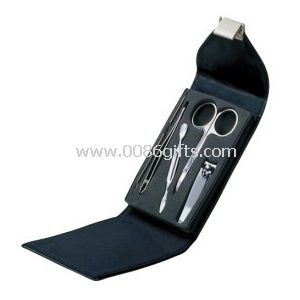 Stainless steel and electroplating sparking mini manicure set