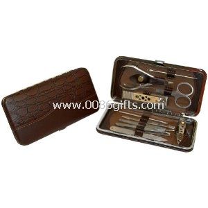 Compact design black manicure kit cheap corporate gift