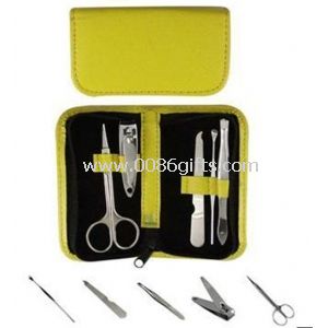Vanity polka dots manicure set promotional gift