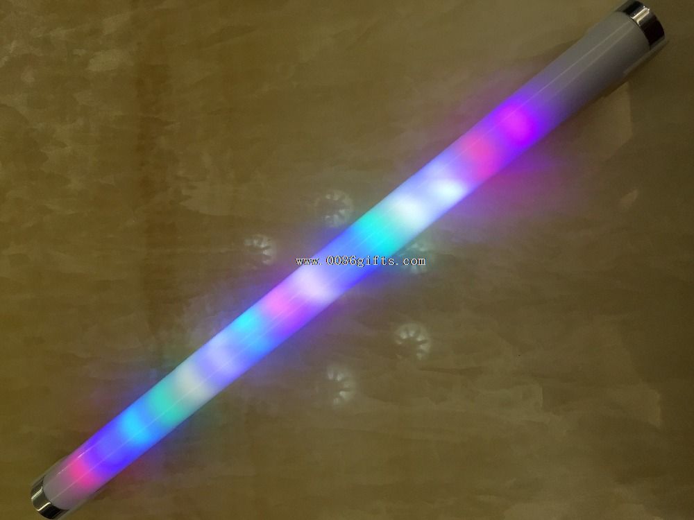 24cm Portable Tube Rainbow Led Bluetooth Speaker