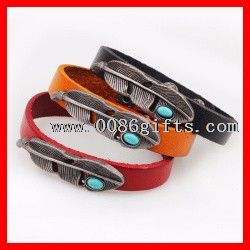 Feather Charm Bracelet