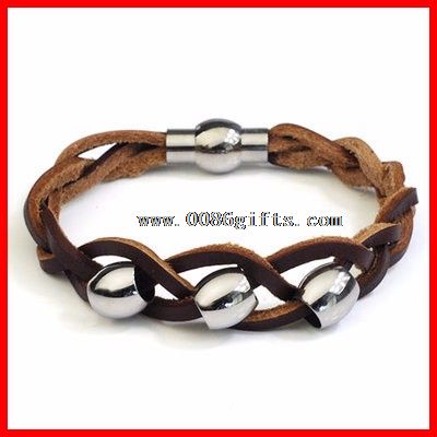 Leather cuff bracelet