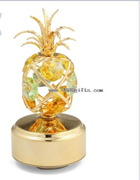 Metal Crystal Music Box