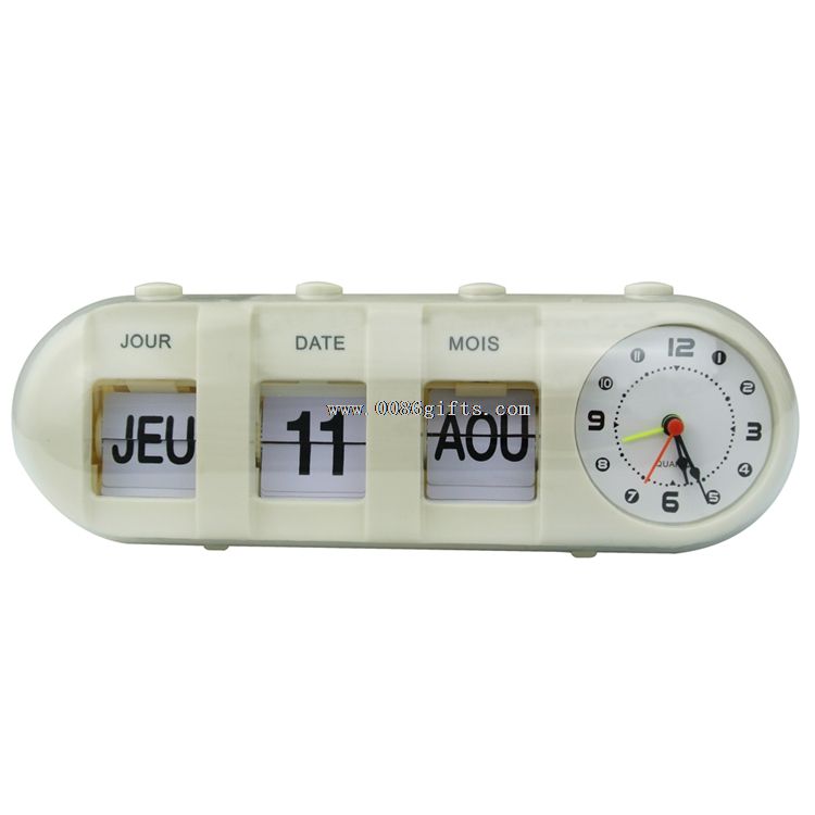 Stainless Steel Table Clock