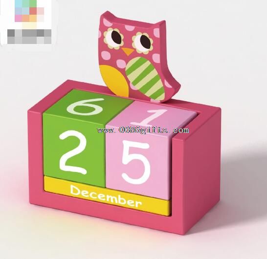 Wooden calendar