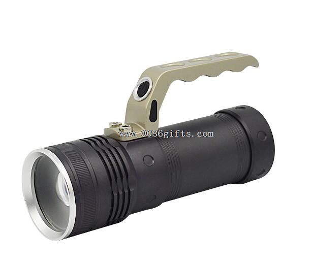 1 LED Zoom Head Flashlight