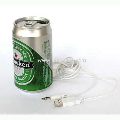 Beer Can Speaker for promotion