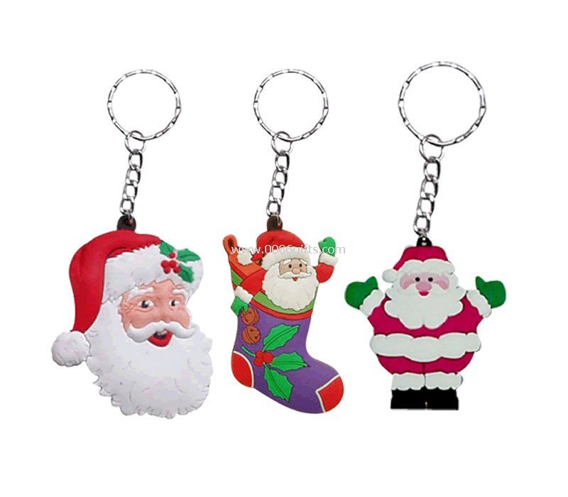 Christmas soft Keychain
