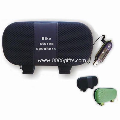 Bicycle speaker bag