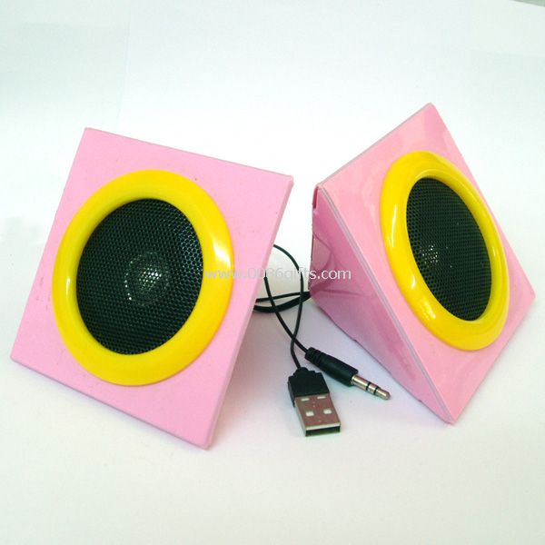 Triangle Cardboard Speaker