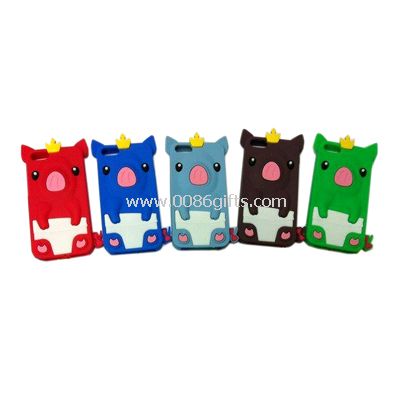 Crown piggy iPhone 5 silicone case
