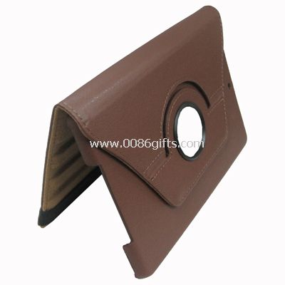 360 degree rotating leatherette case for mini iPad