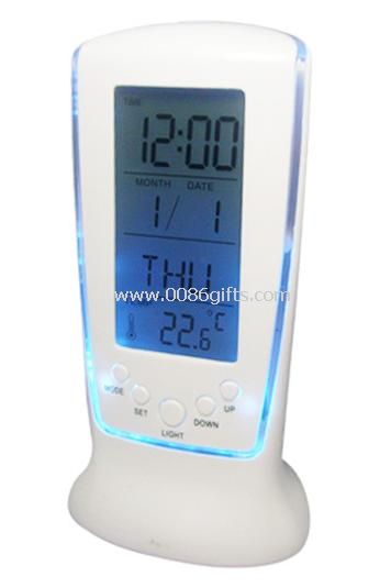Blue Backlight Calendar