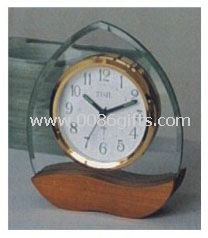 Heart shape Glass Clock