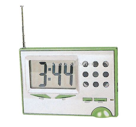 Clock with Radio