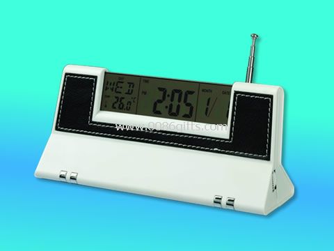 Leather Calendar Radio