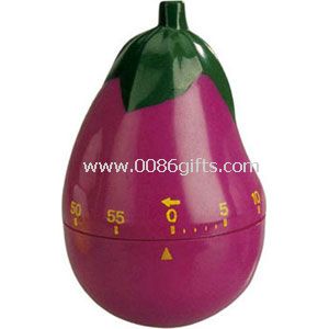 Aubergine shape timer