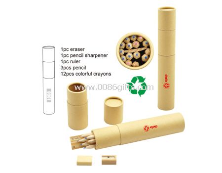 Recycled Colorful Pencil Set