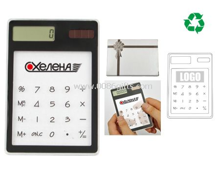 Touchable Screen Solar Calculator