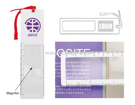 Magnifying Bookmark Ruler