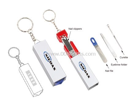 Manicure Set with Key Chain