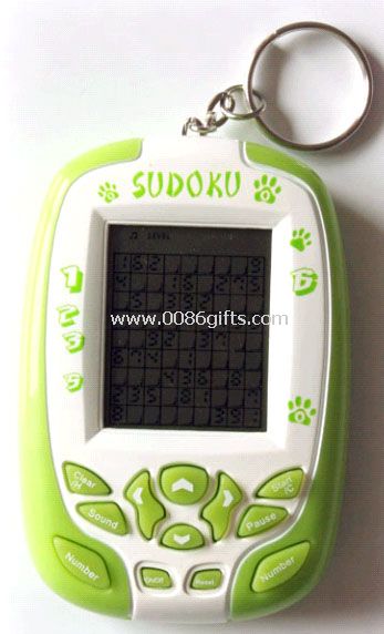 Keychain Electronic Suduku