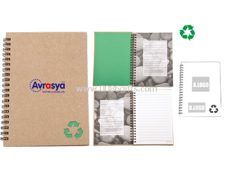 Újrahasznosított kő papír Notebook