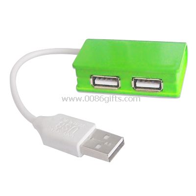 Книга форму USB 2 порта КОНЦЕНТРАТОРА
