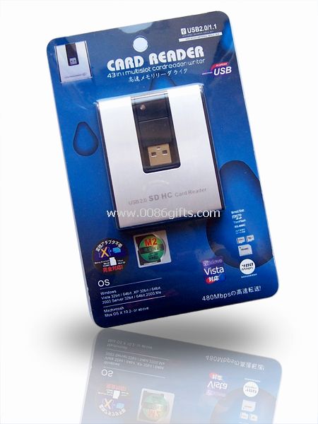 All in one card reader
