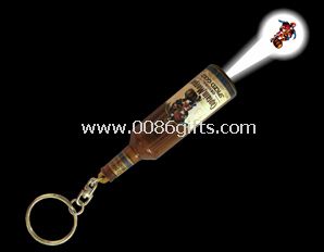 Wine Bottel Shape Projector Keychain