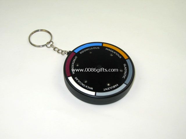 LED MUSIC KEYCHAIN