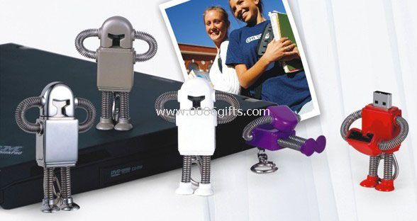 Metal U disk robot